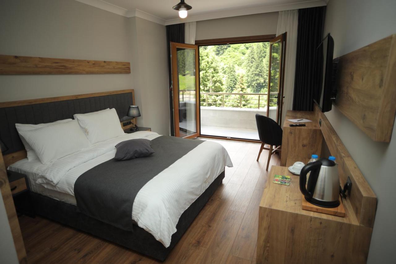 Pazarcik Mountain Hotel ทรับซอน ภายนอก รูปภาพ