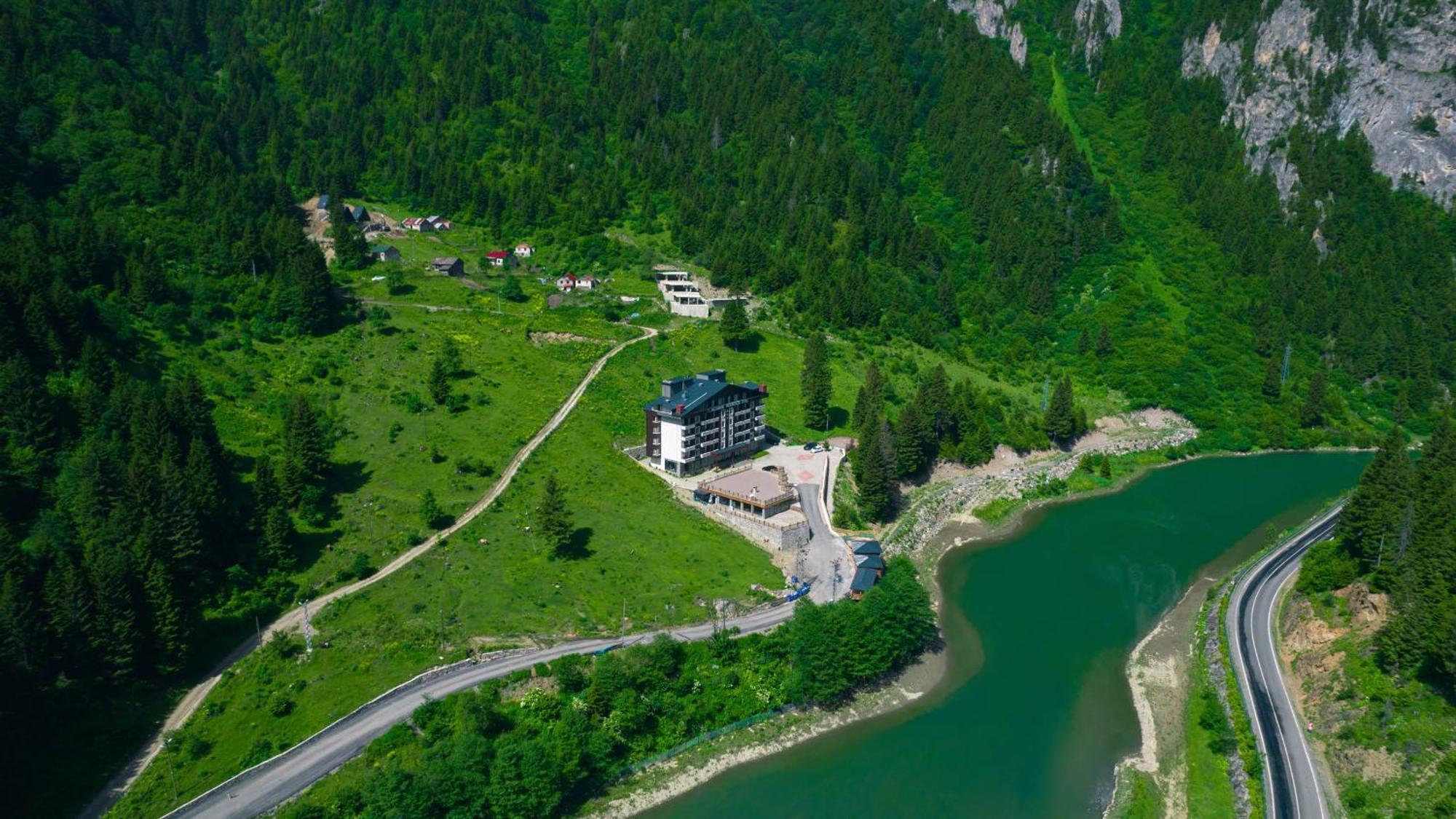 Pazarcik Mountain Hotel ทรับซอน ภายนอก รูปภาพ